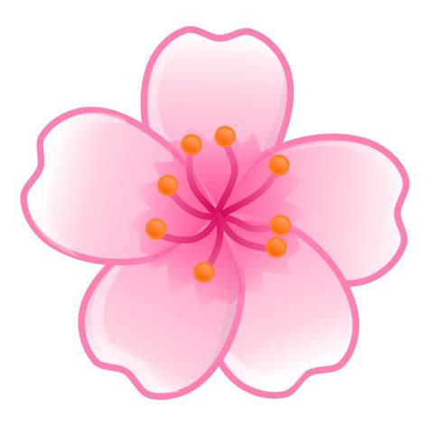 53 Awesome japanese flower clip art | Flower clipart png, Flower ...