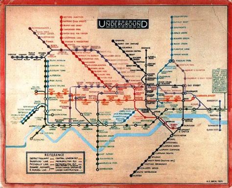 Harry Beck - London Underground Maps