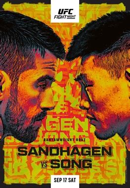 UFC Fight Night: Sandhagen vs. Song - Wikipedia