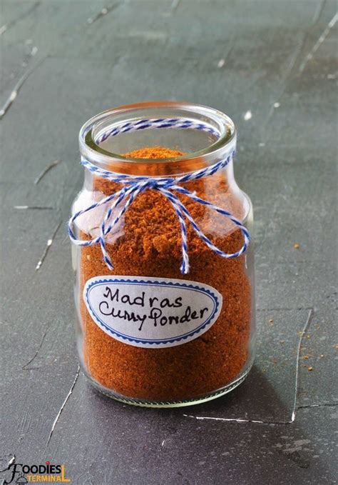 Madras Curry Powder Recipe | Best Madras Curry powder (Video) » Foodies ...