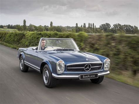 Mercedes-Benz 280 Sl Pogada for hire in Stratford Upon Avon - BookAclassic