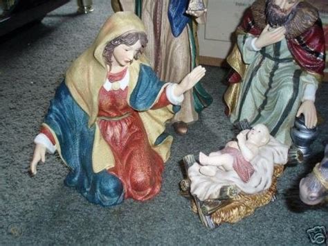 Grandeur Noel Nativity set collectors edition 1999 | #27156068