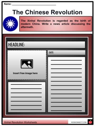 Xinhai Revolution Facts, Worksheets & History For Kids