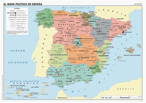 Mapa de España - Turismo.org