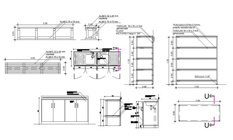 Furniture Units Drawings Detail 2d View Autocad File Cadbull | Images and Photos finder