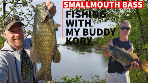 Smallie Fishing A Small River - YouTube