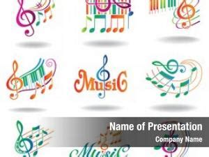 Music Notes PowerPoint Templates - Music Notes PowerPoint Backgrounds ...