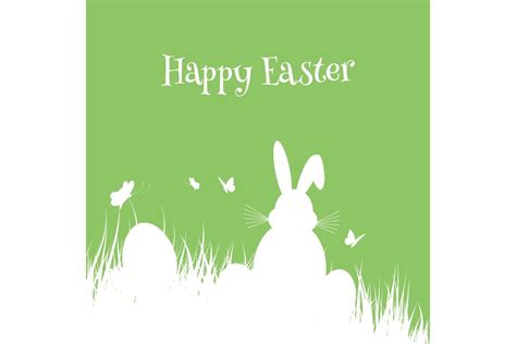 Easter Bunny & Eggs Background Graphic by KJPargeter Images · Creative ...