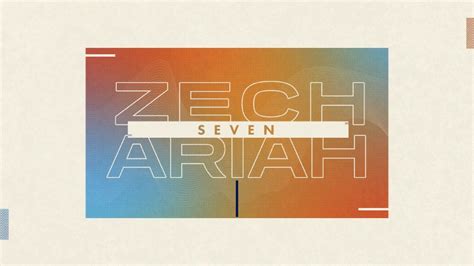 Zechariah Seven | Gospel Light Baptist Church