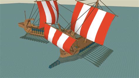 Trireme Battle | 3D Warehouse