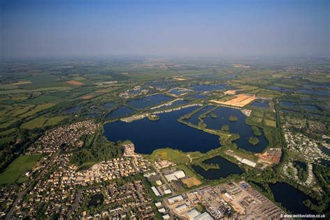 Cotswold Water Park aerial photograph | aerial photographs of Great ...