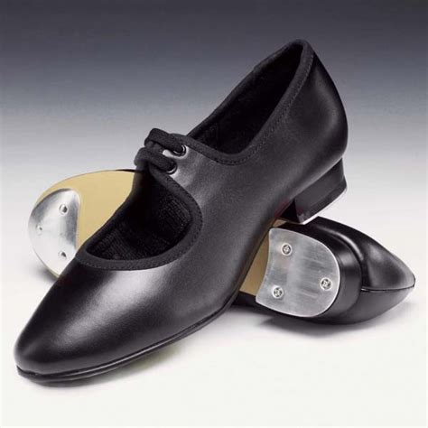 Black Tap Shoes with Heel Tap – Simply Dance Academy