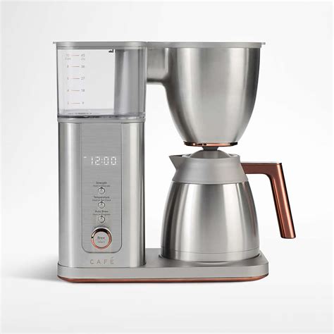 GE Cafe Stainless Steel 10-Cup Drip Coffee Maker with Thermal Carafe ...