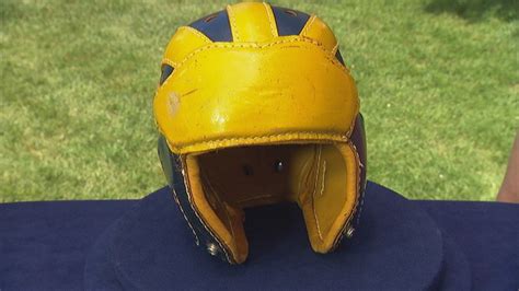 Michigan Wolverines Football Helmet, ca. 1940 | Antiques Roadshow | PBS