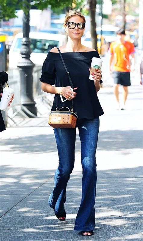 This Is the Biggest Celebrity Trend of the Summer | Flare jeans style, Celebrity trends ...