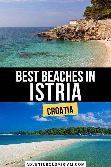 12 best beaches in Istria you should visit (+ map) - Adventurous Miriam