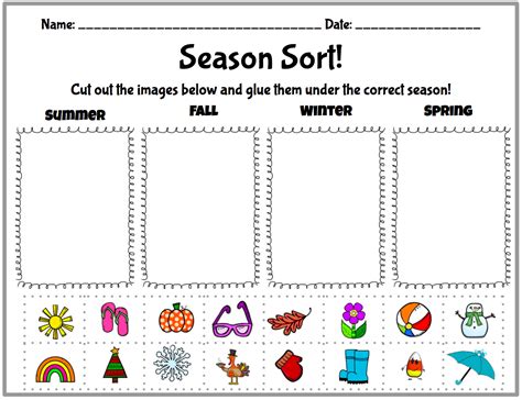 4 Seasons Activities, Poster! Seasons of the Year | Made By Teachers