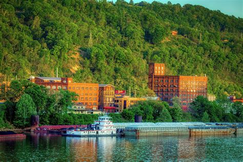 Wheeling Island, West Virginia - On The Ohio River Photograph by Mountain Dreams - Pixels Merch