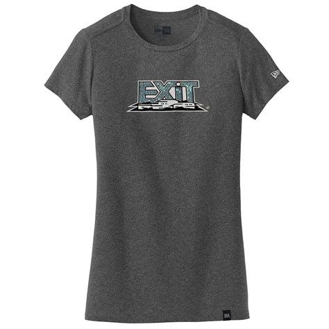 EXIT Realty Corp New Era® Ladies Heritage Blend Crew Tee - Women's Charcoal | Markful