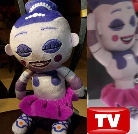 Prototype Ballora Plush VS Final Ballora Plush (yes i got proto ballora ...