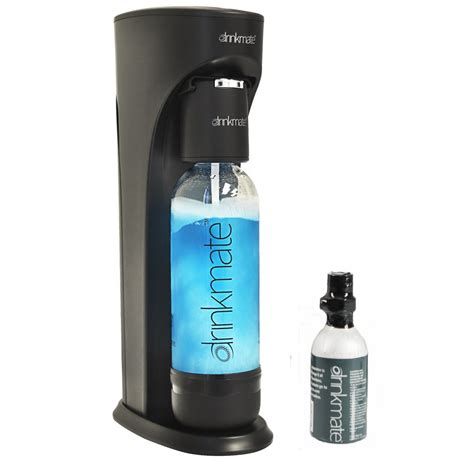 Drinkmate Sparkling Water and Soda Maker Kit, Carbonates ANY Drink, with 3 oz Test Cylinder ...