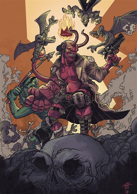 Hellboy Poster- Fan Art on Behance