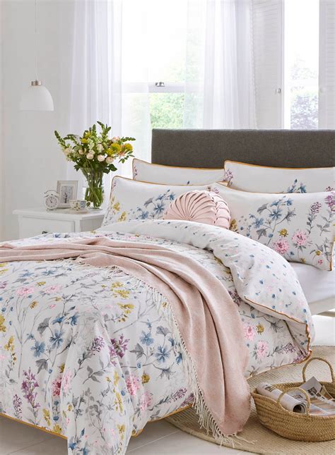 Laura Ashley Wild Meadow Duvet Cover and Pillowcase Set