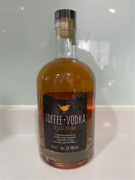 Kin Toffee Vodka, Food & Drinks, Alcoholic Beverages on Carousell