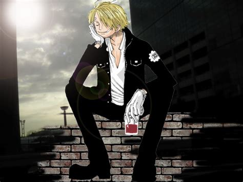 Sanji Drinking One Piece Anime Manga High Definition Wallpapers ...