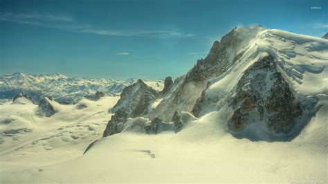 Snowy peaks wallpaper - Nature wallpapers - #16781