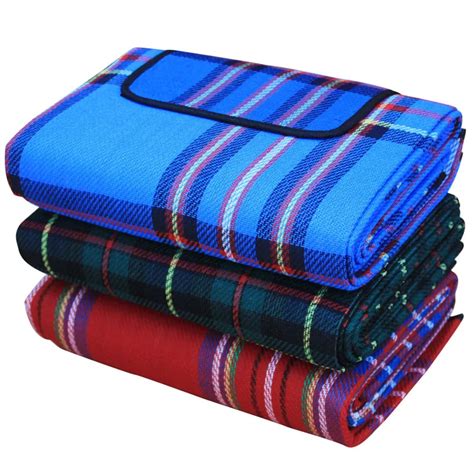 Outdoor Foldable Picnic Blanket with Waterproof Backing Camping,Beach Mats for Travel, Sports ...