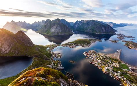 Village of Reine on Moskenesøya, Norway | Lofoten islands norway, Norway travel, Norway vacation