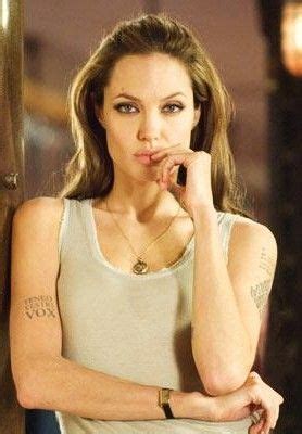 Angelina Jolie in Wanted | Angelina jolie tattoo, Angelina jolie, Angelina