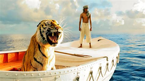 life of pi, Movie, India, Tiger, Lifeboat, Ocean Wallpapers HD ...