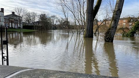 Flood warnings remain in place across West Midlands as cold weather alert issued | News ...