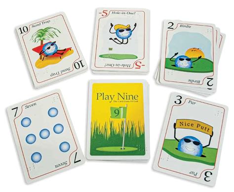 Play Nine Card Game Review: Playing Golf Without A Ball! - DuoCards