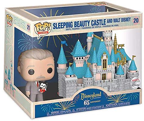 Sleeping Beauty Castle And Walt Disney Pop! Town Vinyl Set By Funko ShopDisney ...