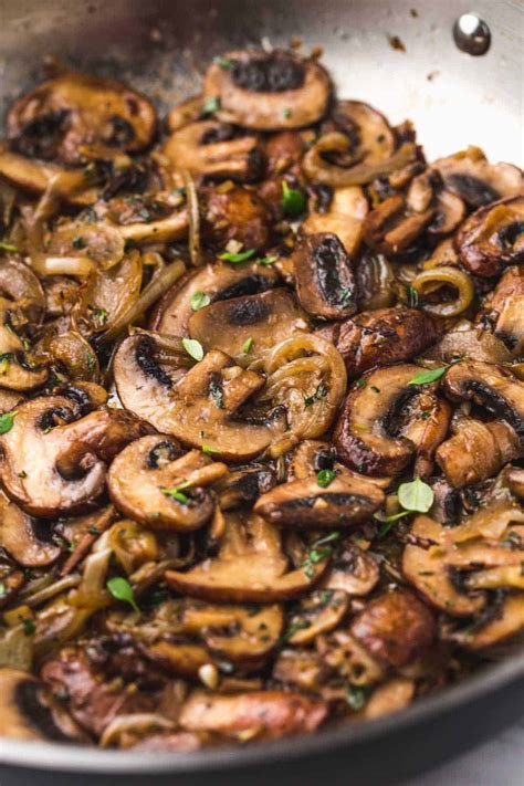 Sautéed Mushrooms and Onions | Little Sunny Kitchen