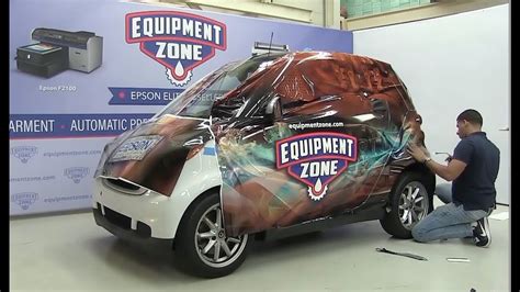 Car Wrap Installation from Start to Finish Using the Epson Solvent ...