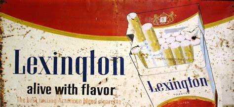 Vintage Sign For A Cigarette Brand Free Stock Photo - Public Domain Pictures