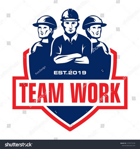 Team Work Logo Worker Logo: เวกเตอร์สต็อก (ปลอดค่าลิขสิทธิ์) 1379773730 | Shutterstock