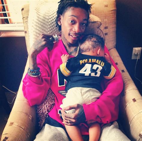 20 of the Best Pictures of Wiz Khalifa and His Son | PigeonsandPlanes