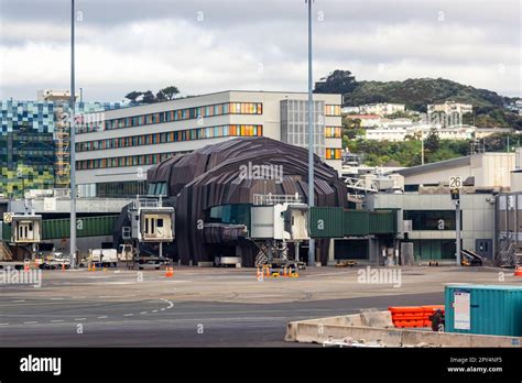 Wellington, New Zealand - October 23, 2022: Exterior view of Wellington ...