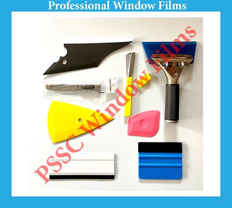 8 Piece Car Window Tinting Tool Kit Window Film Tint Fitting Tools | PSSC