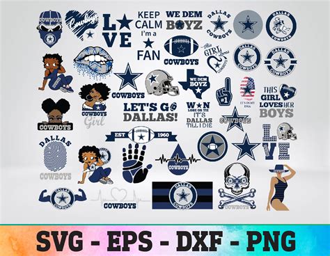 Dallas Cowboys logo, bundle logo, NFL teams, Football Teams, - Inspire ...