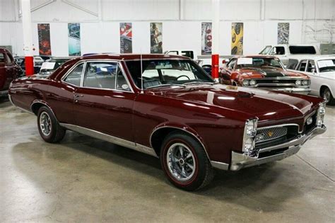 1967 Pontiac GTO 69807 Miles Burgundy 400ci V8 4-Speed Manual for sale - Pontiac GTO 1967 for sale