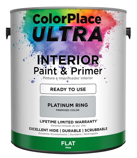 ColorPlace ULTRA Interior Paint & Primer in One, 1 Gallon - Walmart.com