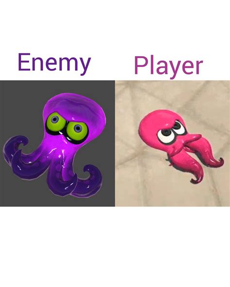 Too bad Devs didn't use the octopus form in story mode for the playable octolings. : r/splatoon