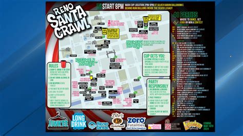 Reno's Santa Crawl: An event with 20,000 Santas, 150 drink specials ...