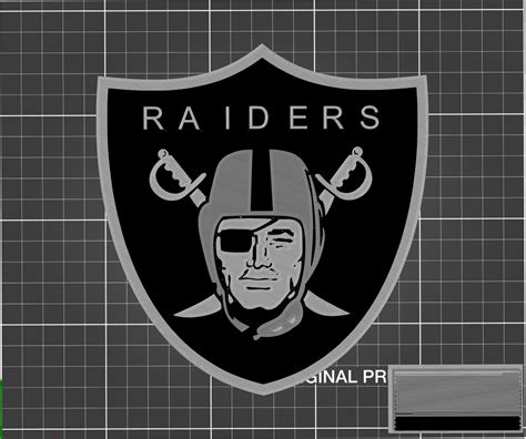 Raiders logo for MMU REMIXED por Jeremy Makes | Descargar modelo STL gratuito | Printables.com